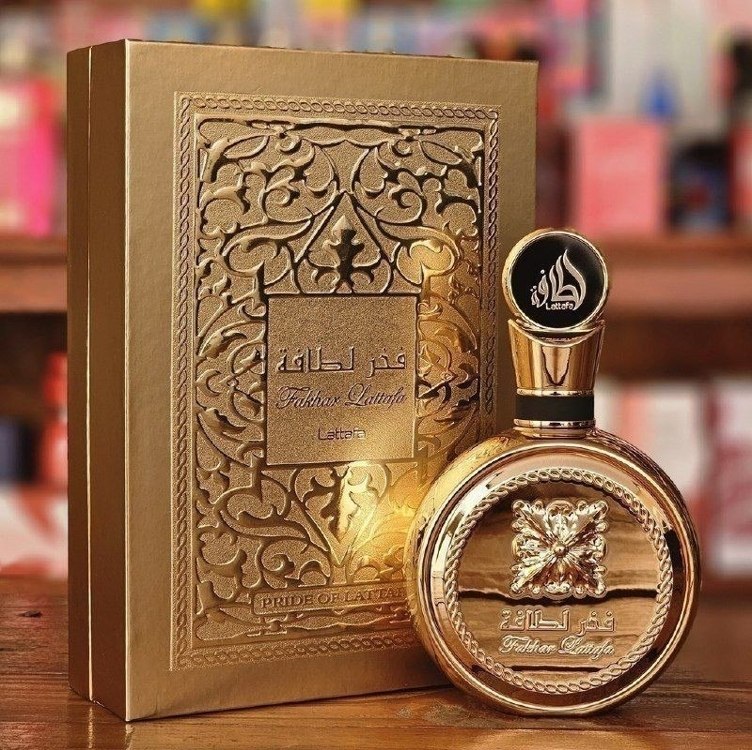 Perfume Árabe Lattafa Fakhar Gold Extrait Eau De Parfum 100ml