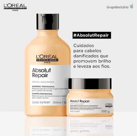 Kit L'oréal Professionnel Quinoa + Protein (2 Produtos) Blz Única