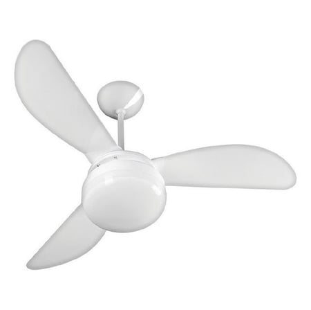 Ventilador De Teto Ventisol Fênix Branco Cor Das Pás Branco Cor Da Estrutura Branco Voltag...
