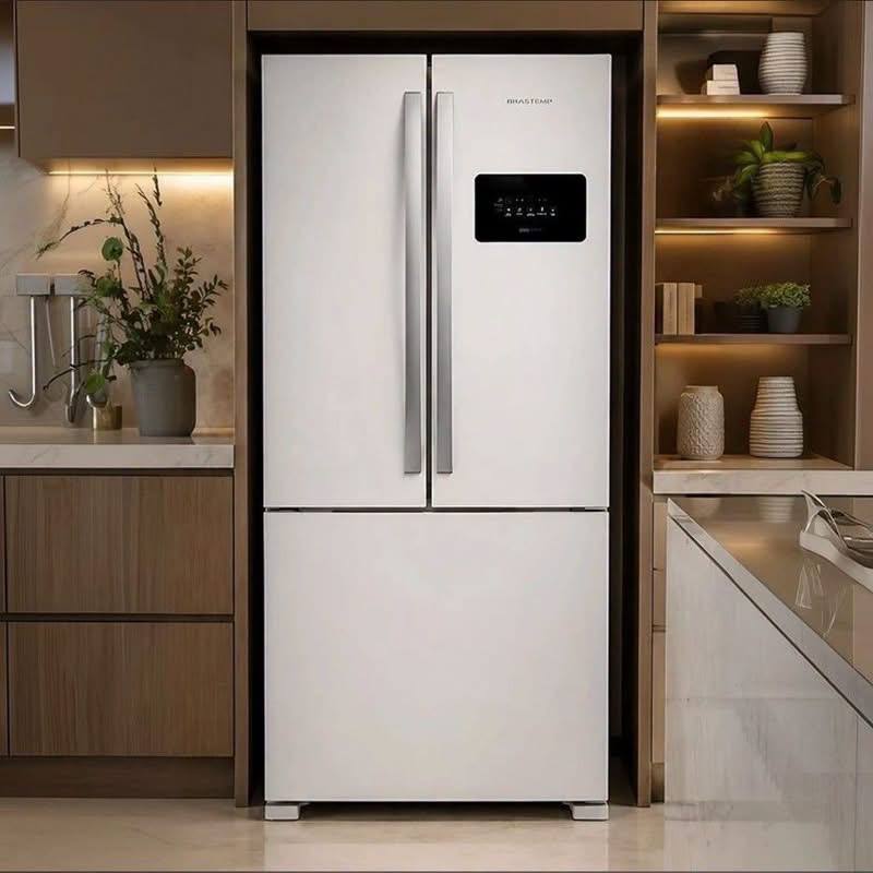 Geladeira Brastemp Frost Free 559 Litros French Door Branca - BRO85MB