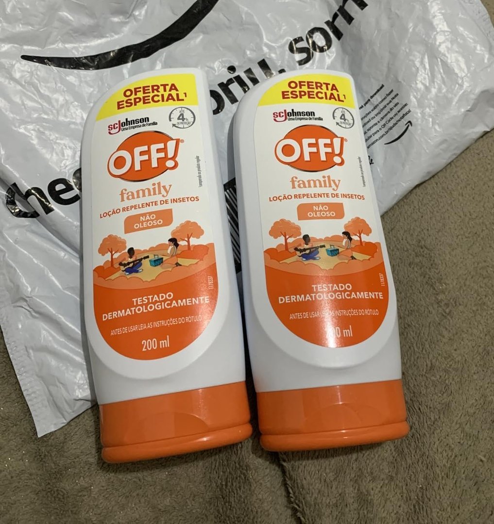 OFF! Family Loção Repelente de Insetos e Mosquitos, 200ml