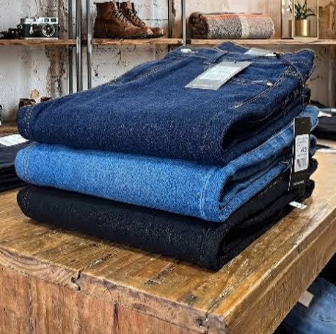 Kit 3 Calças PHILOS Jeans Reta Masculina Com Laycra - TAm. 38 ao 54