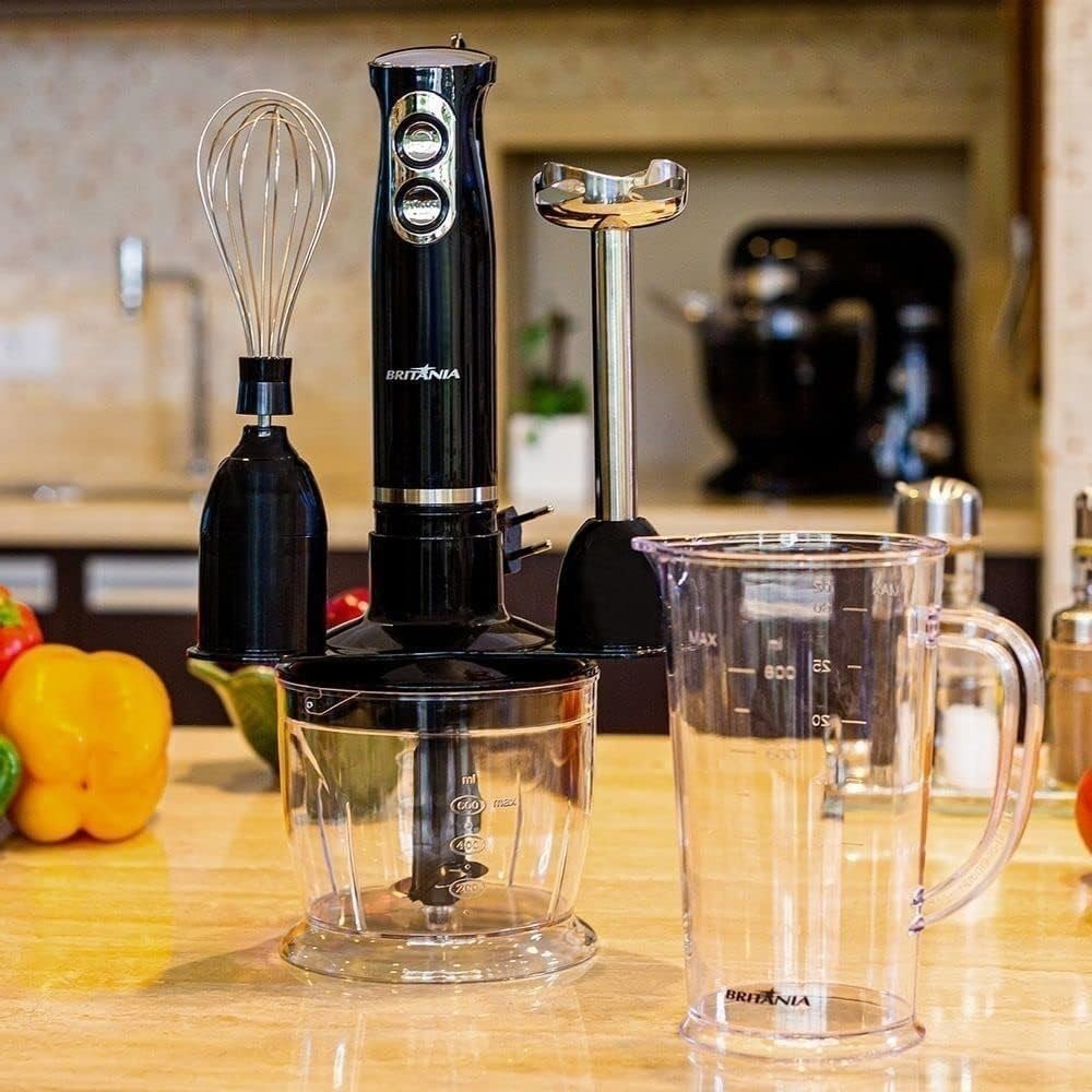 Mixer Britânia 3 Em 1 500w Preto Bmx400p
