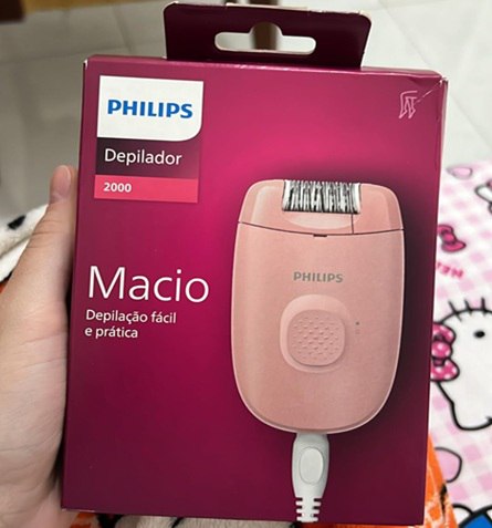Depilador Philips Satinelle com Acessório Depilação Feminina Rosa - Bivolt