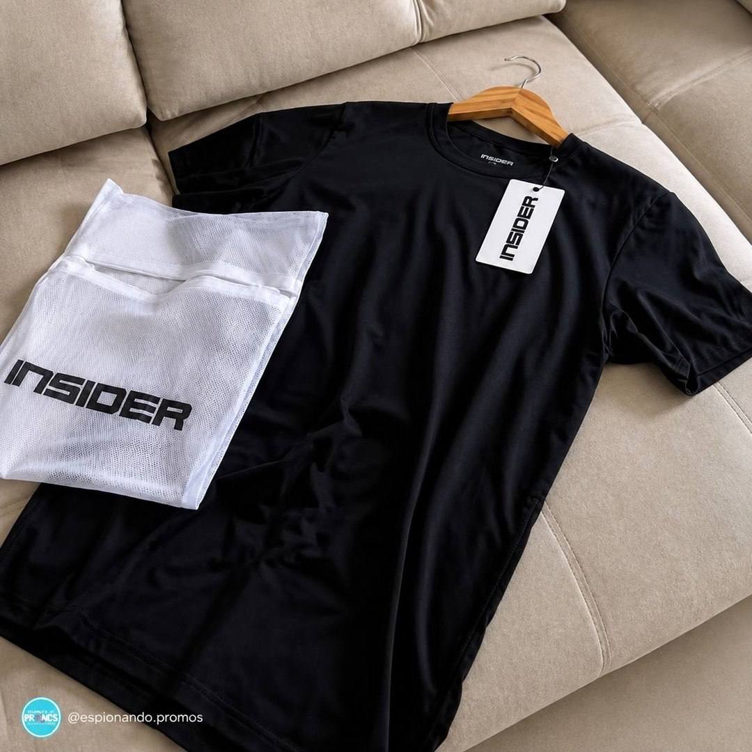 Kit 3 Camisetas Light Insider