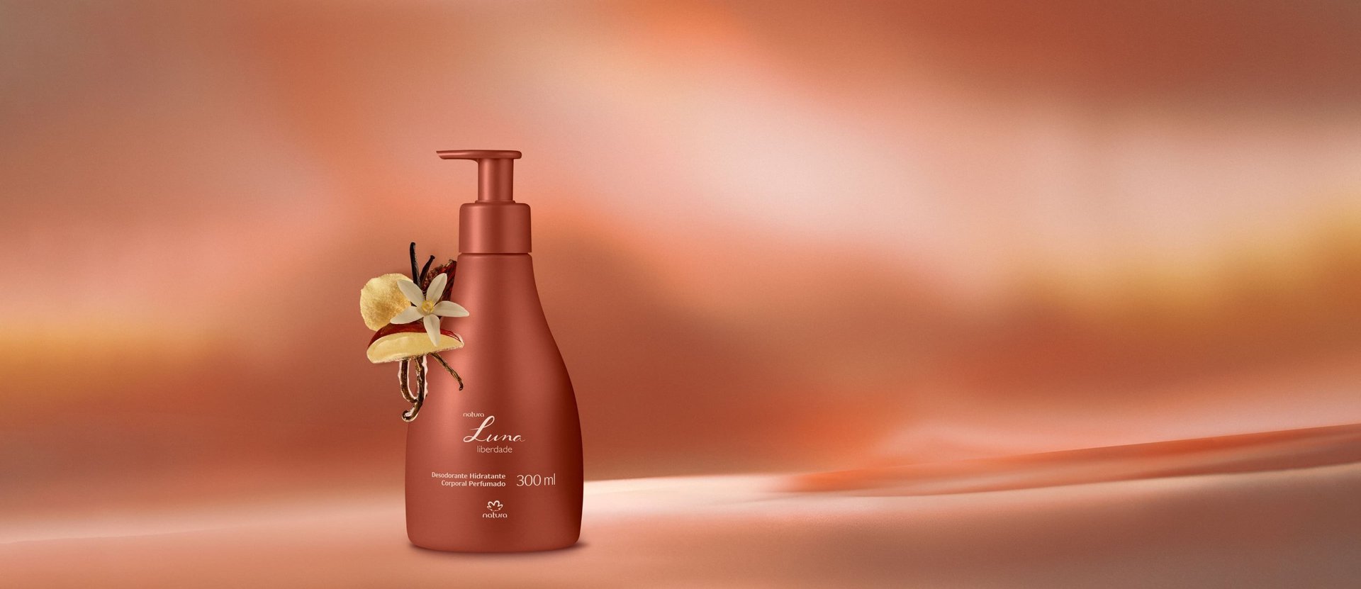 Desodorante Hidratante Corporal Perfumado Luna Liberdade 300 ml