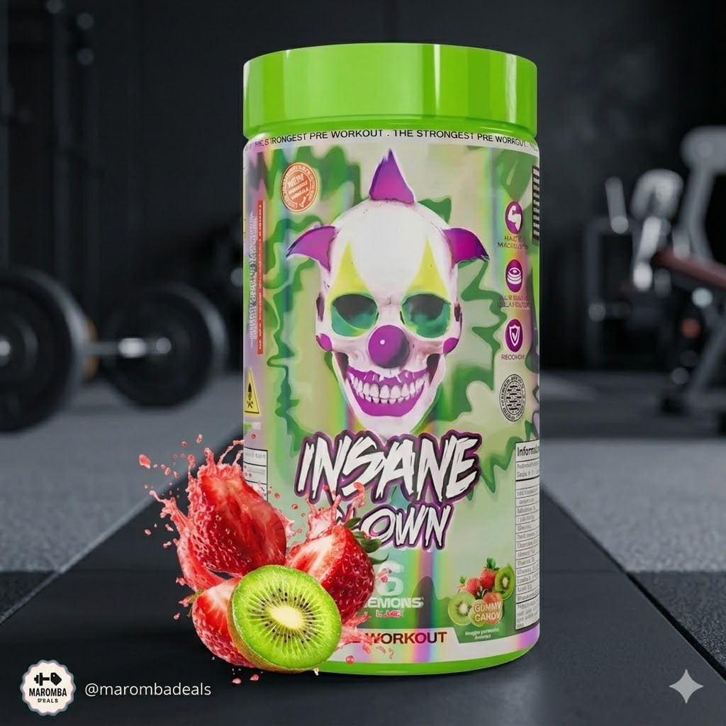 Demons Lab Suplemento Alimentar Aminoácidos Em Pó Insane Clown 350g Sabor Gummy Doces Mast...