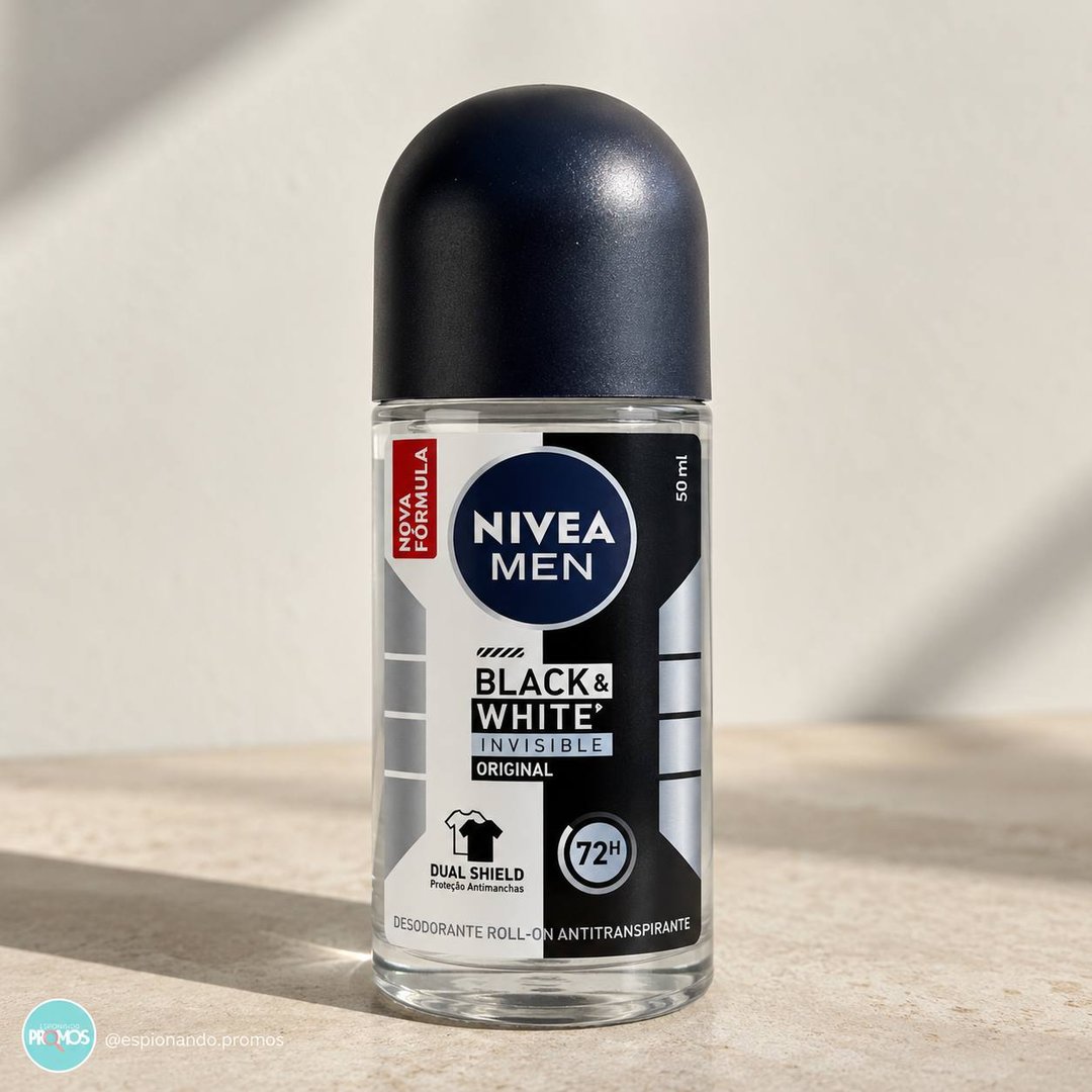 Desodorante Antitranspirante Roll-on Nivea Men, 50ml