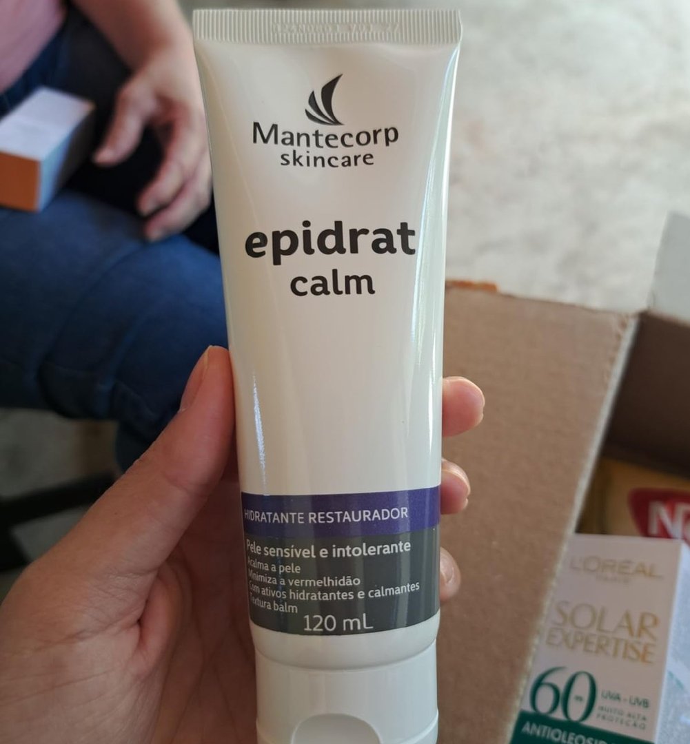 Hidratante Facial Skincare Epidrat Calm Mantecorp Ação Calmante e Hidratante Para Peles Se...