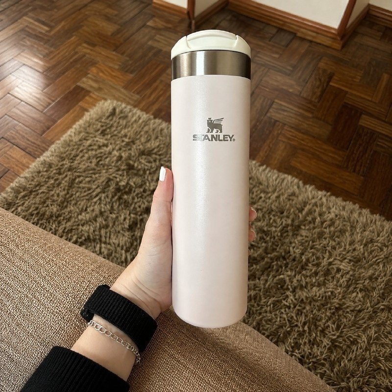 Stanley Garrafa Térmica Aerolight Transit Rose Quartz, 591ml