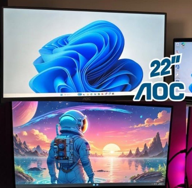 AOC, Monitor 22” 120Hz, 22B35HM23, 1ms Gaming, HDMI