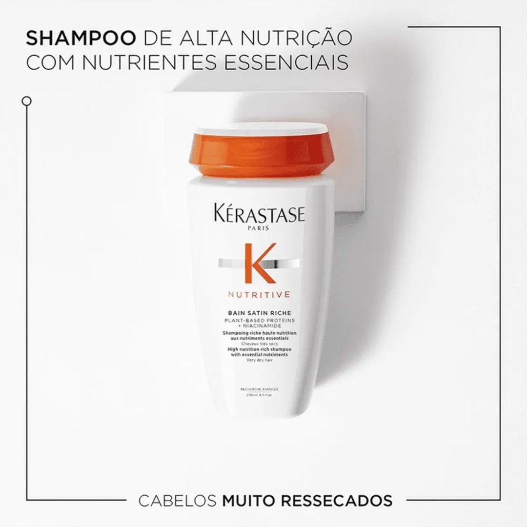 Kérastase - Nutritive Bain Satin Riche - Shampoo - 250ml