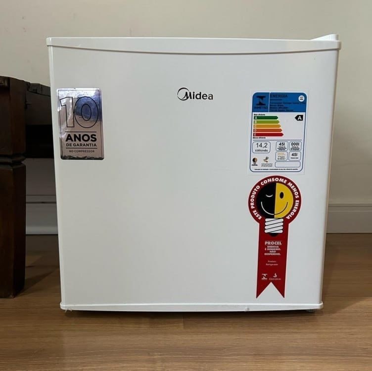 Frigobar, 45L, Branco, 110V, Midea