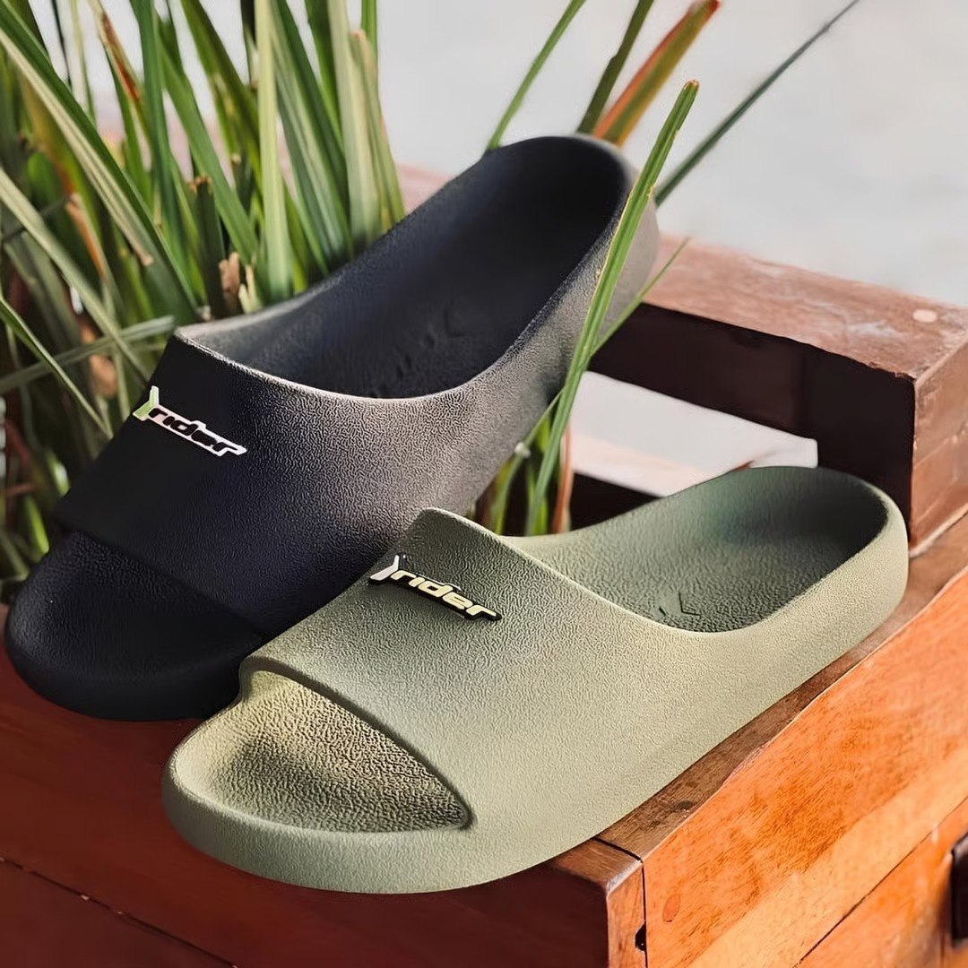 🤓Chinelo Rider Drip Slide Masculino Monobloco Sandália Trend