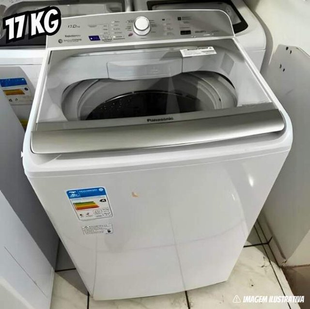 🤓Máquina De Lavar Panasonic 16kg Branco NA-F160B6WA
