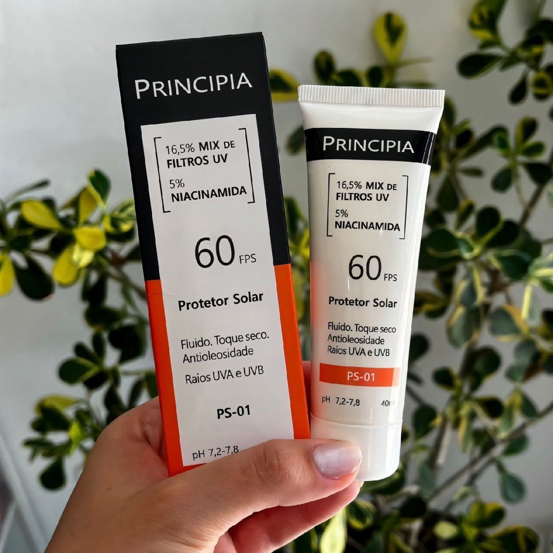 Kit com 2 Protetor Solar Facial PS-01 FPS 60