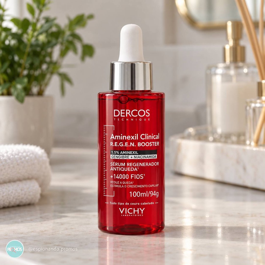 Vichy Dercos Sérum Capilar Antiqueda com Aminexil 1,5%, REGEN 100ML​