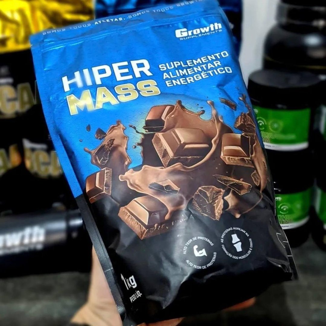 Hiper Mass 1kg - Sabor Chocolate