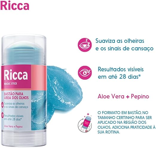 Ricca Bastão para área dos olhos