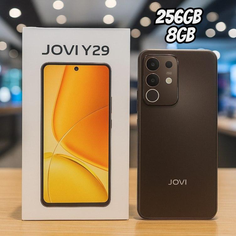 Smartphone Jovi Y29 256gb, 8+8gb Ram Turbo, Câmera 50mp, Snapdragon 685, Bateria 6500mah, ...