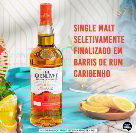 Whisky Glenlivet Caribbean Reserve, 750ml