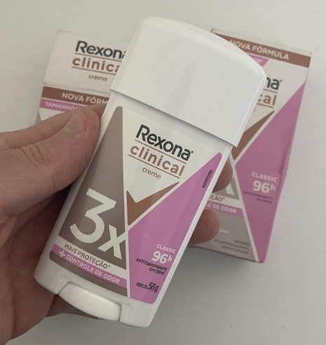 Rexona Clinical Antitranspirante Creme Classic 58G