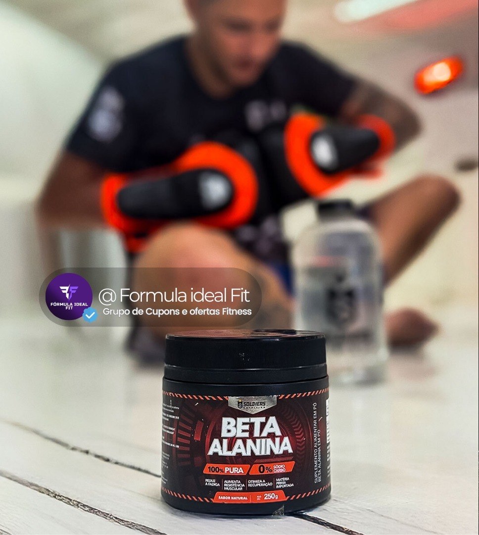 Beta Alanina Pura 500g Soldiers Nutrition