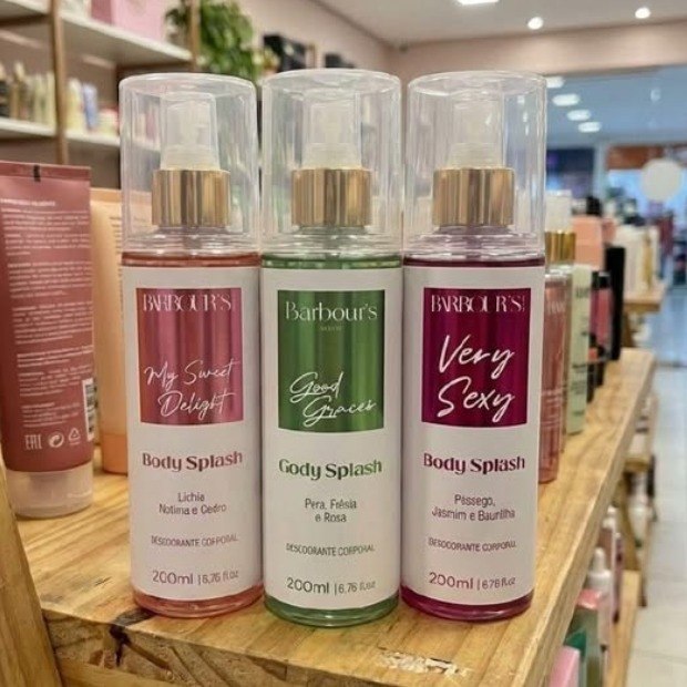 3 Body Splash Good Graces Delight Very Sexy Barbour's