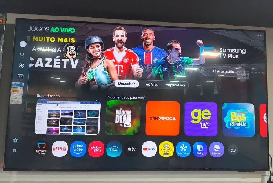 Samsung Smart TV 55" Crystal UHD 4K U8600F 2025