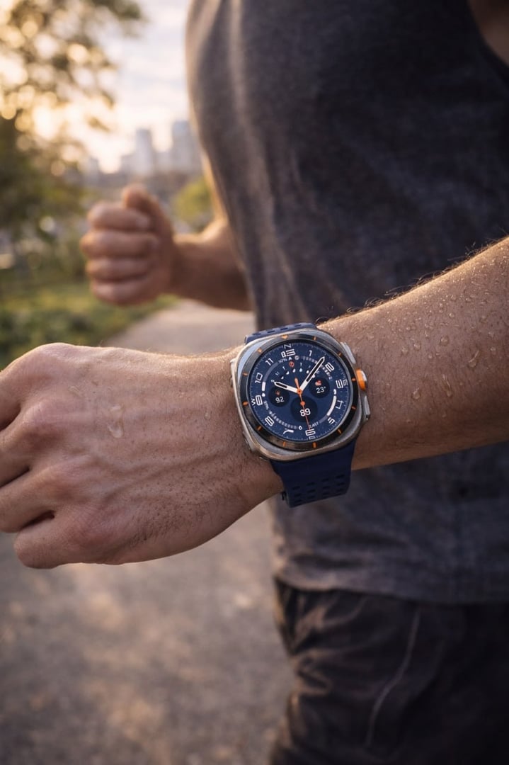 Samsung Galaxy Watch Ulta Smartwatch 47mm LTE - Titânio Azul