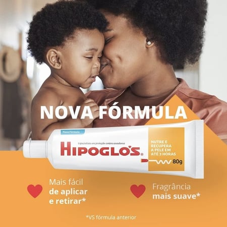 Hipoglós Amêndoas Creme Preventivo De Assaduras, 80g
