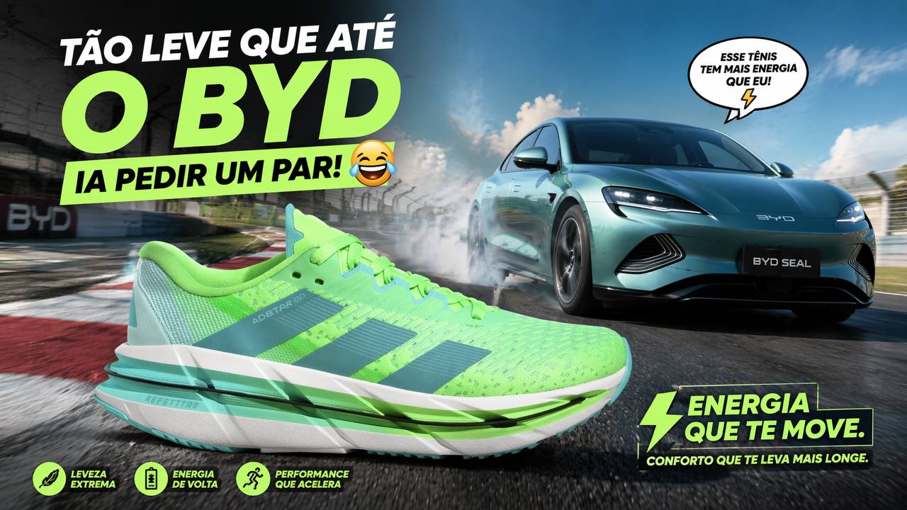 Tênis Corrida Adistar Byd adidas