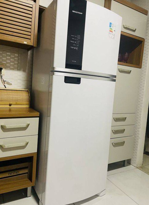 Geladeira Duplex Frost Free 461 Litros A+++ Cor Branca com Tecnologia Turbo Control e Fres...
