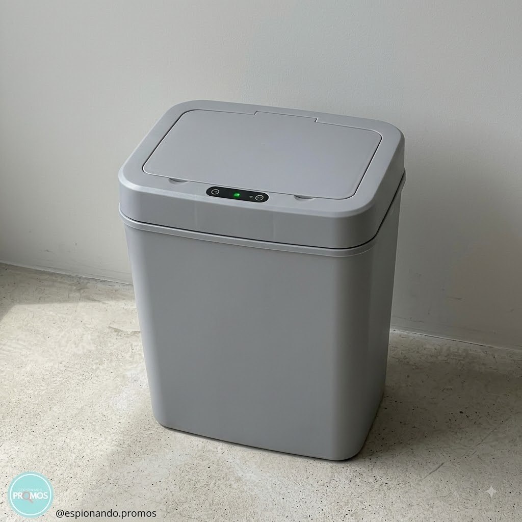 Vittak Lixeira Inteligente 16 L Com Sensor Automático, Pilhas Inclusas