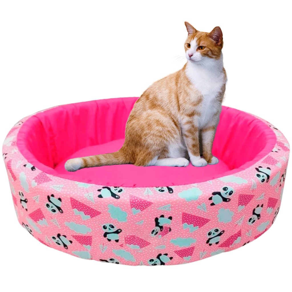 Cama Pet Aconchegante 50x50cm – Ideal para Pets Médios e Fácil de Higienizar