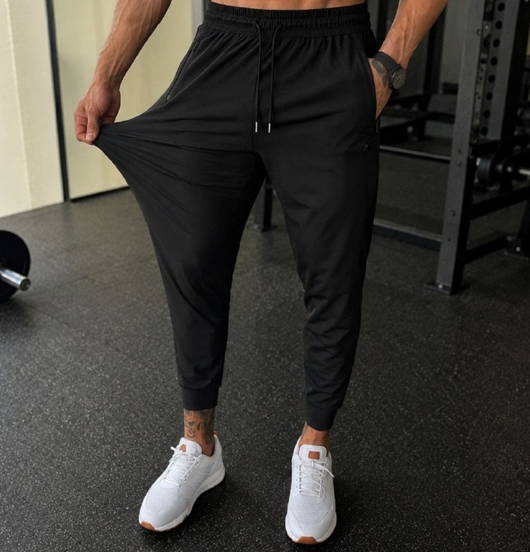Calça Tactel Jogger Academia Slim