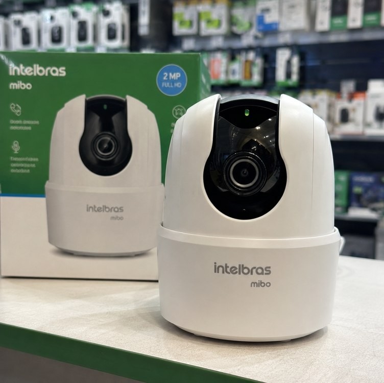 Câmera Inteligente Intelbras Ime 360 3mp Visão 360 Wi-fi Cor Branco