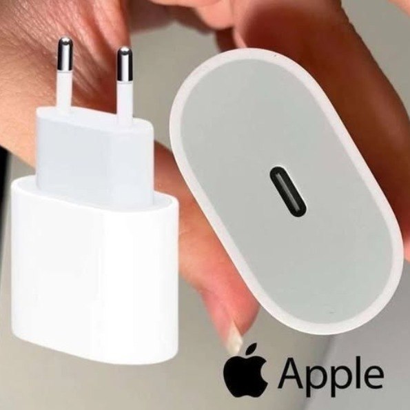 Carregador Fonte iPhone Original 20w Apple Tipo C Turbo Branco
