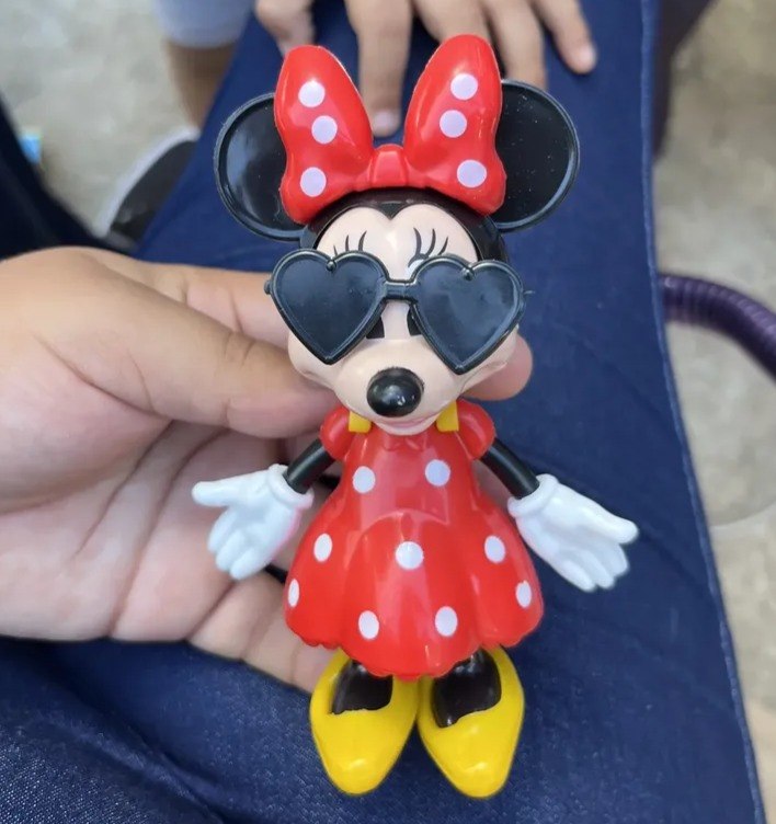 Boneca Minnie Disney Flexível Com Acessórios 1176 Elka