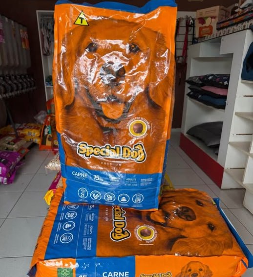 Ração Special Dog Carne p/ Cães Adultos - 15Kg