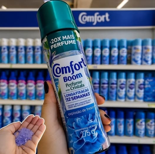 🤓Comfort Boom Perfume em Cristais Explosão de Frescor 275G