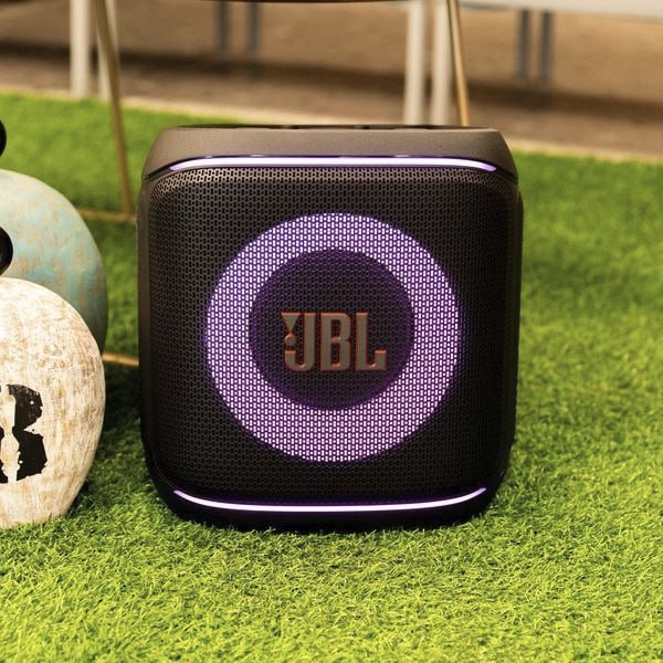 JBL, Caixa de Som, PartyBox Encore Essential 2, Show de Luzes, Bluetooth, Portátil, Resistente a Respingos, Bateria de até 15h, Som JBL Pro Sound, AI Sound Boost, 100 W RMS
