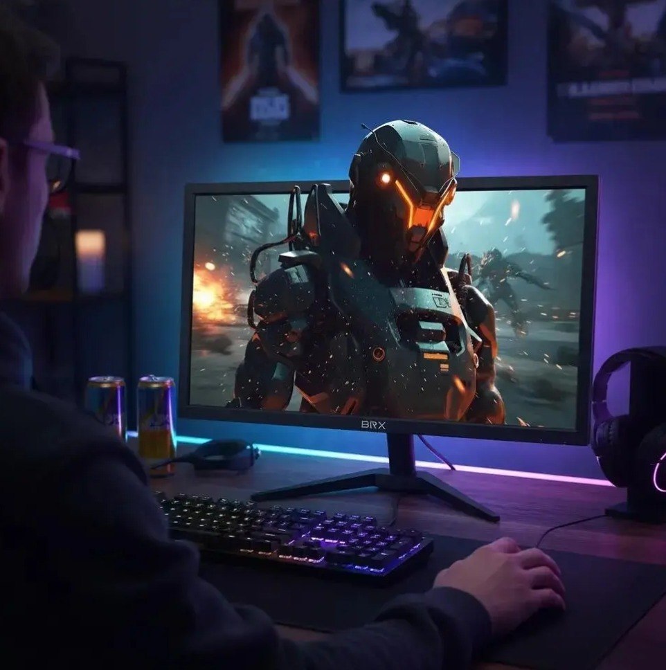 Monitor Gamer 23 Polegadas BRX 75Hz HD Alta Performance - Bivolt