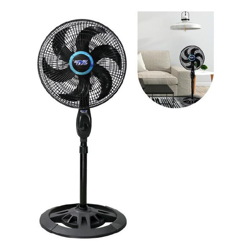 Ventilador Coluna Piso Ajustável Turbo Power Eco