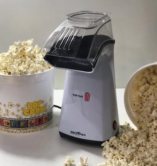 Pipoqueira Elétrica Britânia Pop Time Branco - 110v/220v