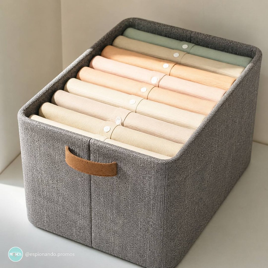 4 Caixas Organizadora De Guarda Roupa