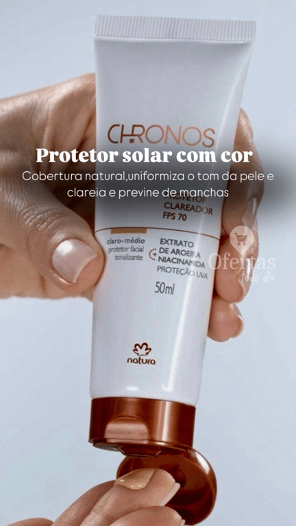 Um produto e três benefícios