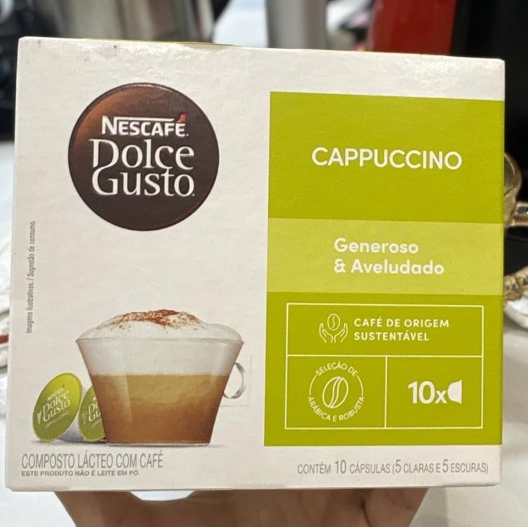 NESCAFÉ DOLCE GUSTO Café em Cápsula Cappuccino 10 Cápsulas