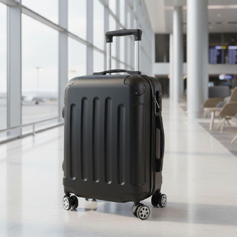 Mala De Viagem Bordo Mão Pequena 10kg Abs Cadeado 360