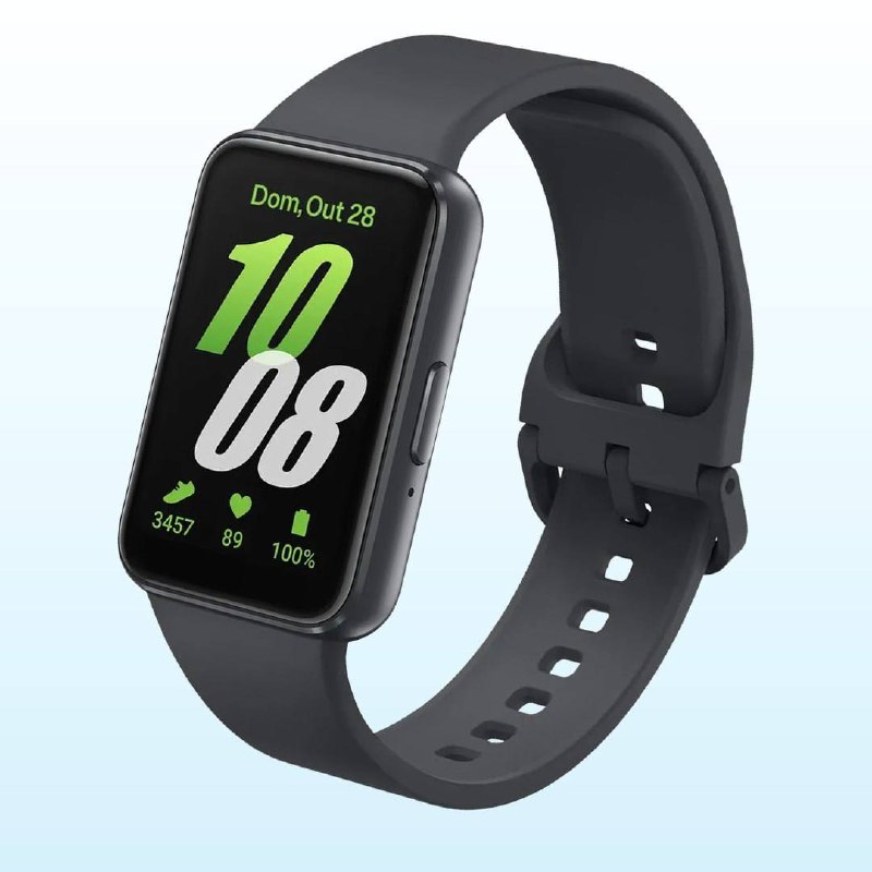Samsung Smartwatch Galaxy Fit3 Grafite Grafite Mesh